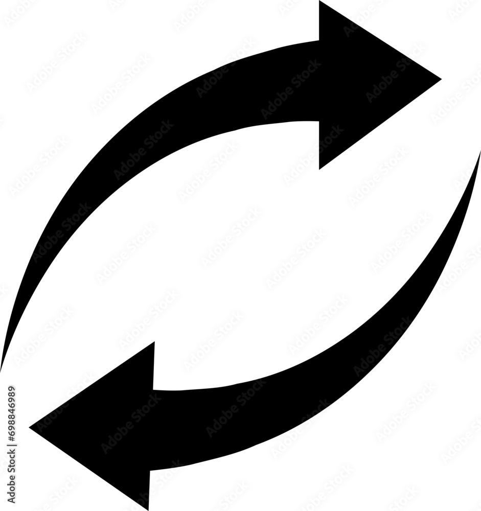 Black Fill Recycle vector icon. Rounded angles. Ecology, Bio rotation arrow icon symbol. An arrow that revolve endlessly Reuse concept Recycled. Sign illustration isolated on transparent background. Black Fill Recycle vector icon. Rounded angles. Ecology, Bio rotation arrow icon symbol. An arrow that revolve endlessly Reuse concept Recycled. Sign illustration isolated on transparent background.