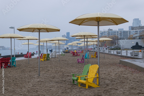 Photography Foggy day in Harbourfront, Downtown Toronto
