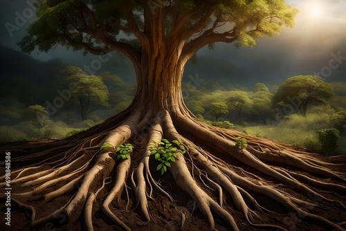 tree in the forest