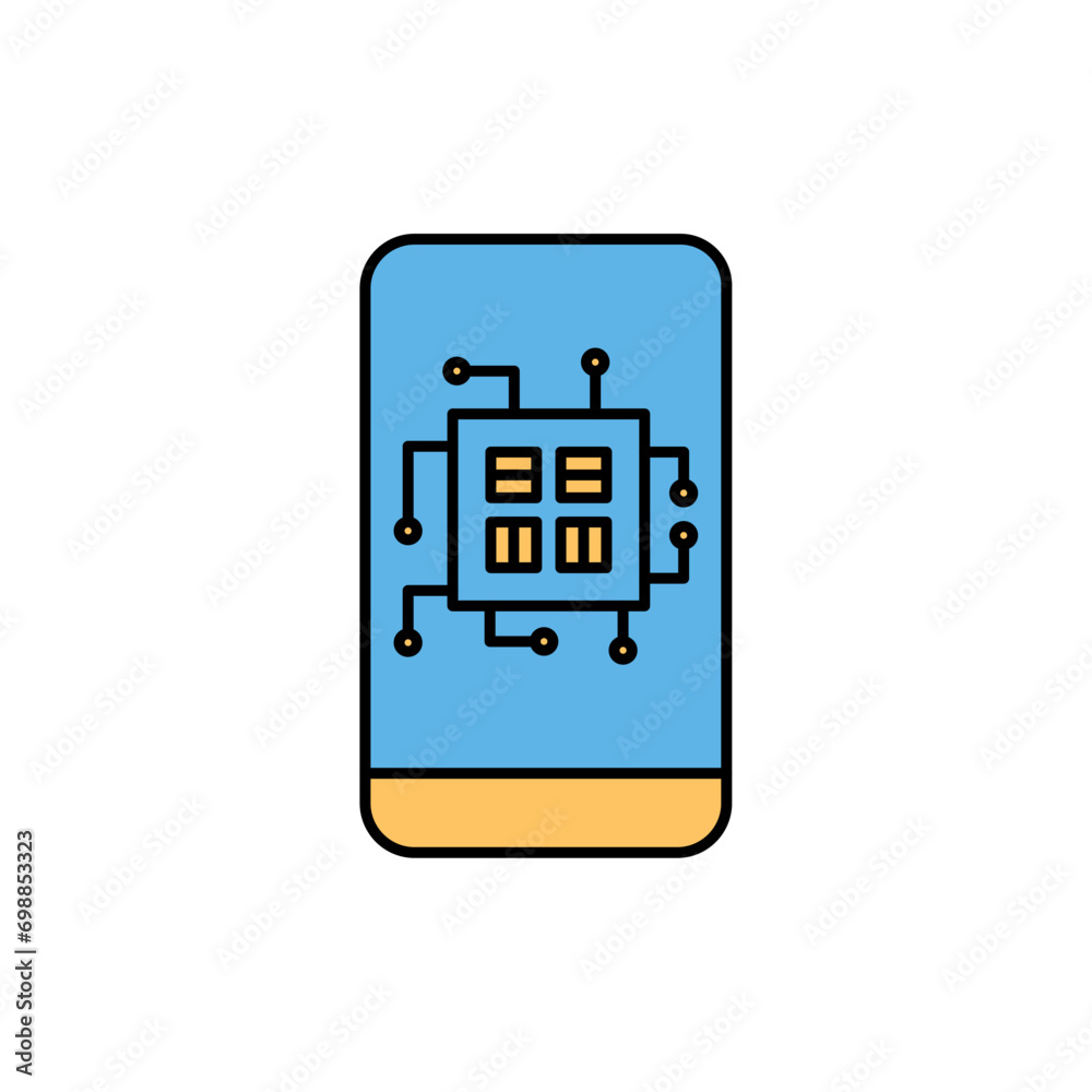 Precision Insights: Streamlined Web Icons for Data Analysis, Statistics ...