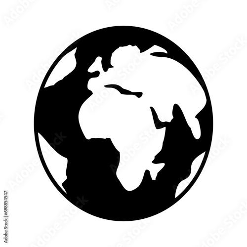 Planet map globe icons. Vector earth symbols, world globus pictograms, traveler wide geography symbol.