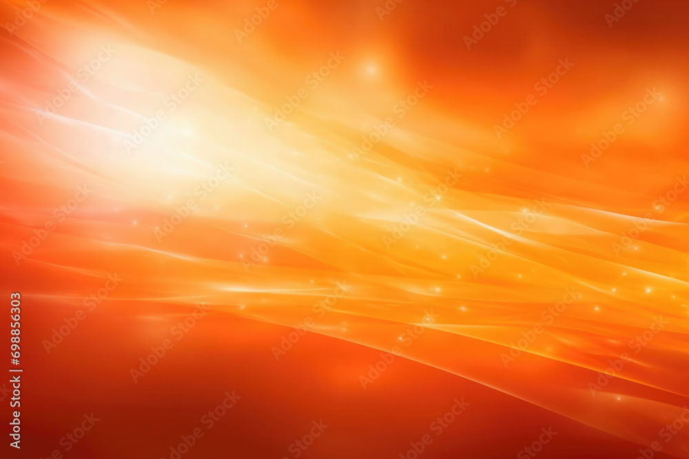 Naklejka premium Orange abstract illustration light background bright yellow