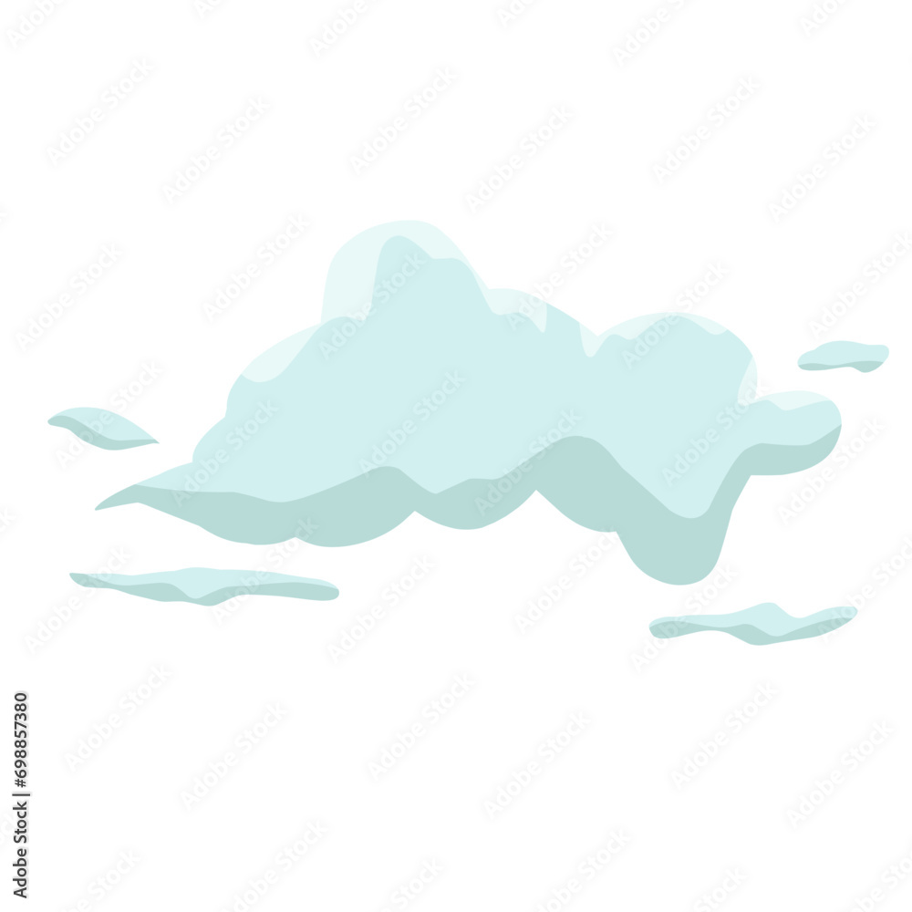 Fototapeta premium weather sun and cloud 