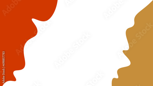 2024 年新年賀卡和紙張背景元旦，情人節。水平橫幅模板。 適合封面、橫幅、小冊子、企業、海報、簡報、網站、背景