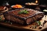 beef steak with vegetables (Galbi)