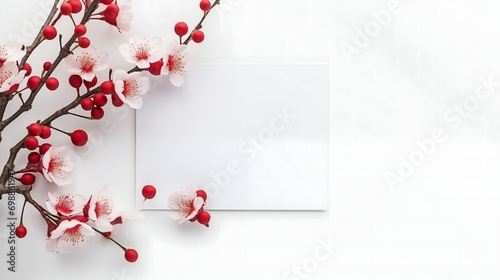 Chinese New Year Greetings: A Blank Canvas for Festive Celebrations