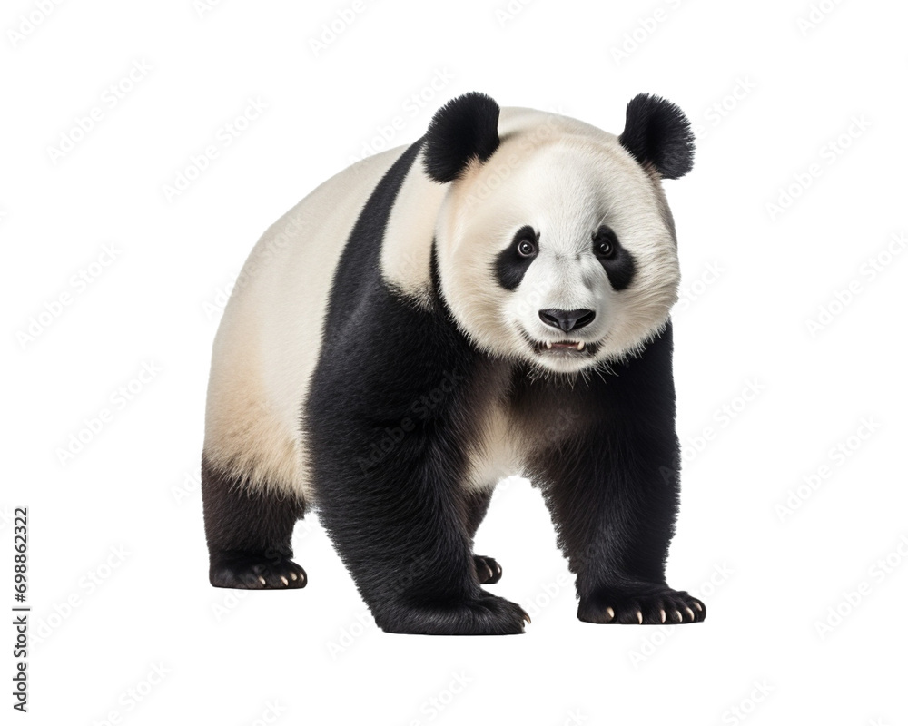 Obraz premium panda bear with transparent background