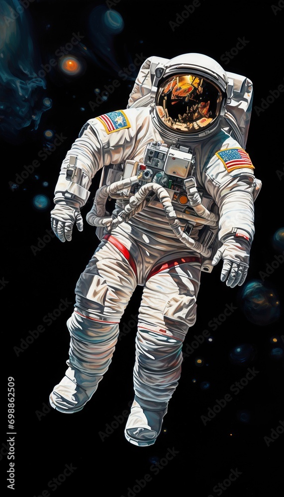 astronaut in space astronaut in space