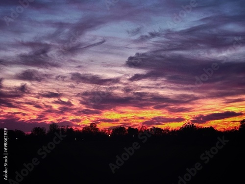 sunset sky