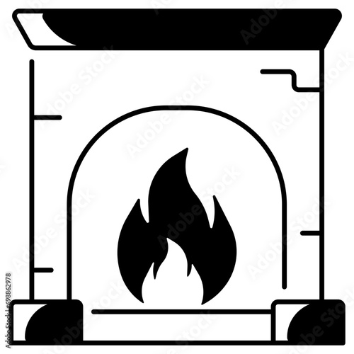 Fireplace Icon