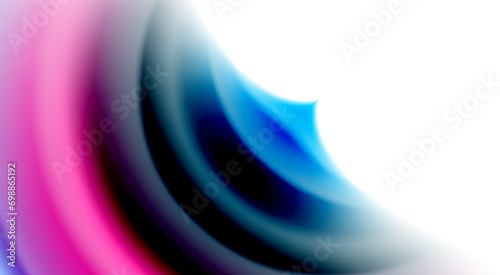 Color mixing liquid rainbow shape background