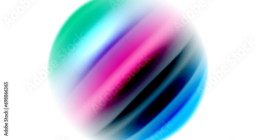 Color mixing liquid rainbow shape background