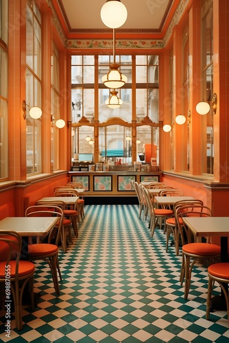 vintage cafe design interior © Danu
