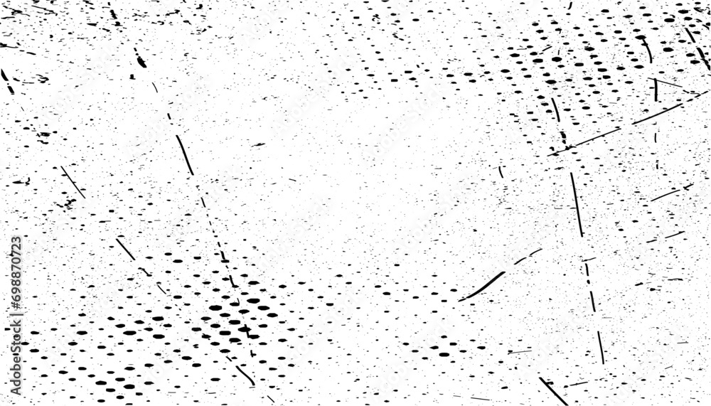 Black grainy halftone texture isolated on white background. Distress overlay textured. Grunge design elements. Vector illustration