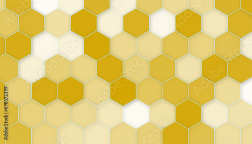 the shape of hexagon concept design abstract technology background vector