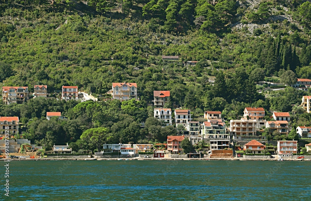 view of the city of kotor