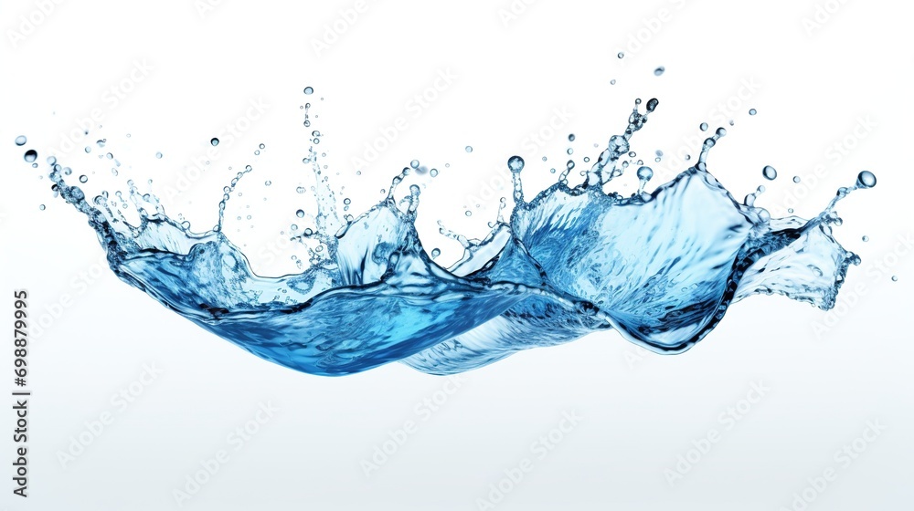 Water Splash on White Background. Fresh, Pure, Drink, Nature
Water Splash on White Background. Fresh, Pure, Drink, Nature