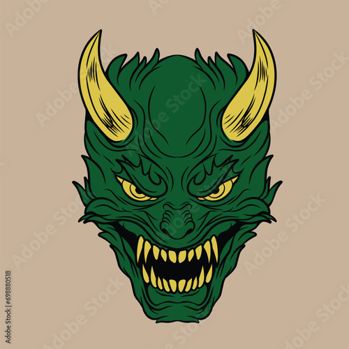 Monsters illustrations are suitable for advertising needs for clothing and so on    