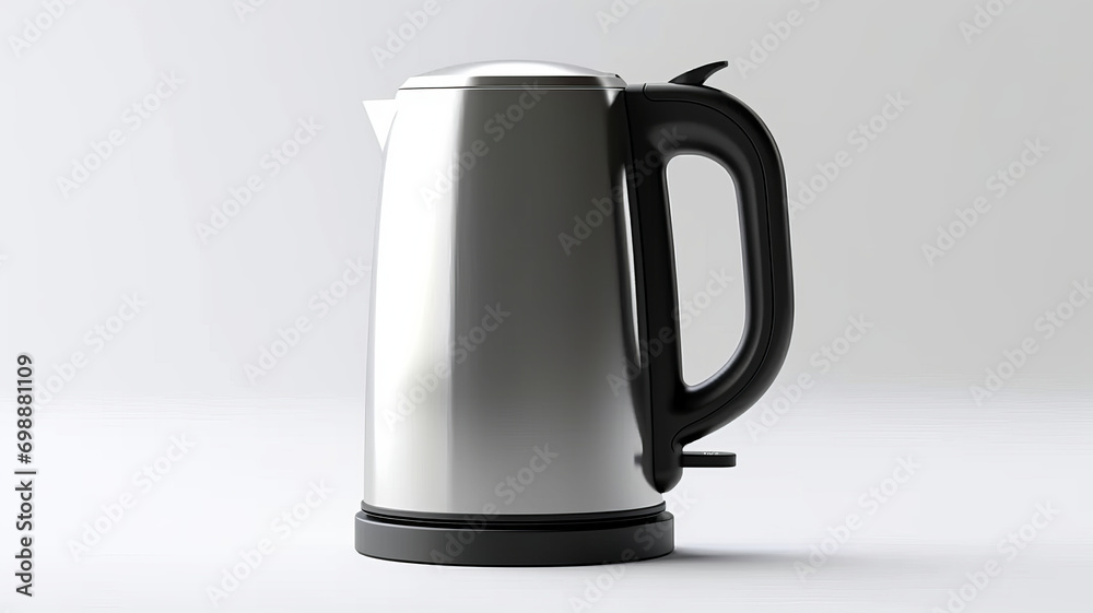 Electric Kettle isolated on transparent background generative ai Electric Kettle isolated on transparent background generative ai