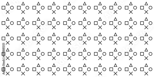 pattern with letters