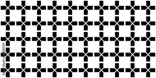 black and white seamless pattern