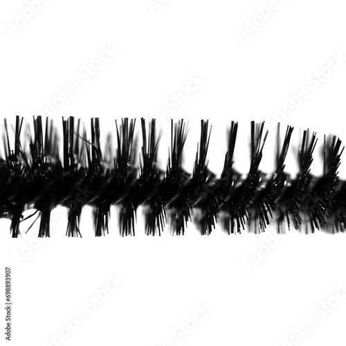 Mascara close up on white isolated background