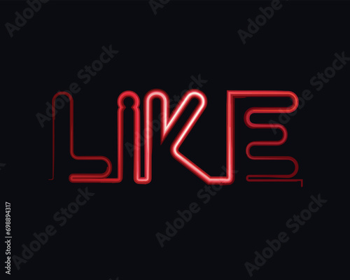 3d like text design