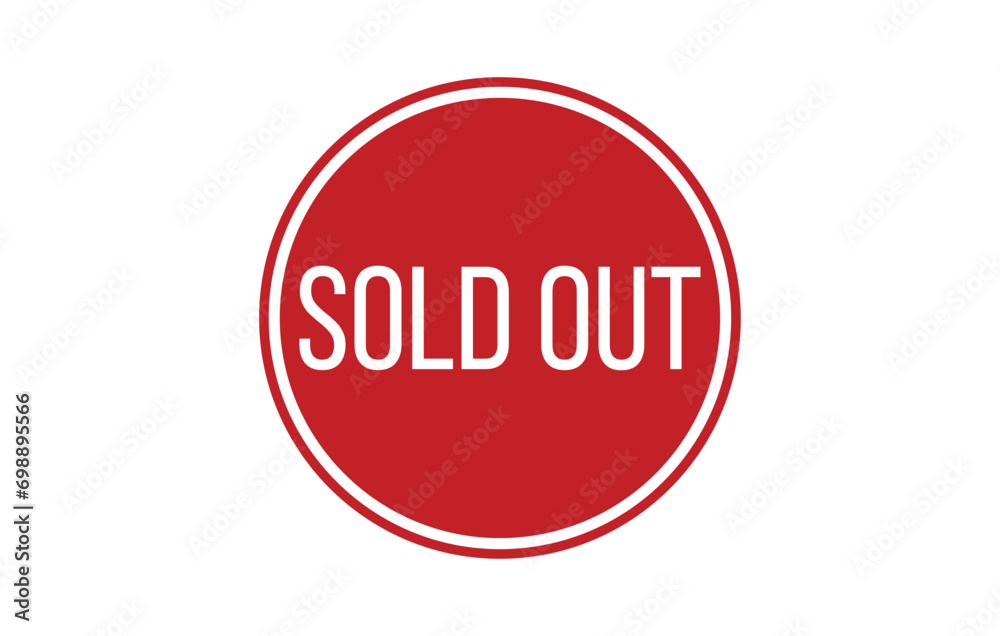Sold out stamp red rubber stamp on white background. Sold out stamp sign. Sold out stamp. Sold out stamp red rubber stamp on white background. Sold out stamp sign. Sold out stamp.