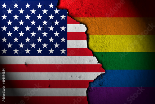 Relations between america and LGBT