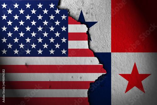 Relations between america and panama photo