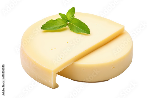 Provolone cheese  on transparent_background