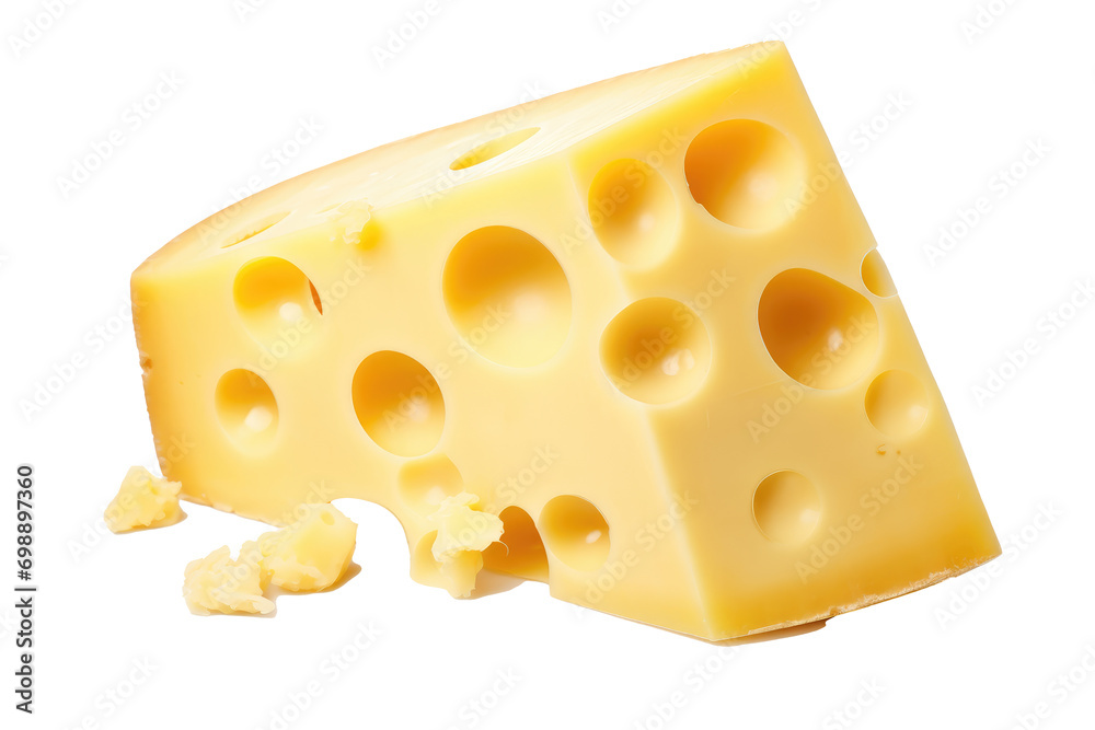Swiss cheese on transparent background Swiss cheese on transparent background