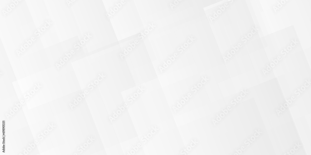 Obraz premium Modern Abstract white lines futuristic triangle technology backdrop. white light grey background. Space design concept. Decorative web layout or poster, banner. White grey background vector design.