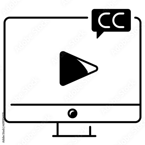 Subtitle Icon
