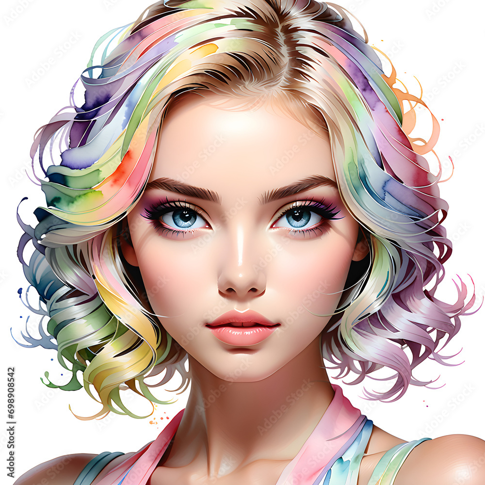 Captivating Women in Chic Dresses: A Diverse Array of Beautiful Attire.(Generative AI)