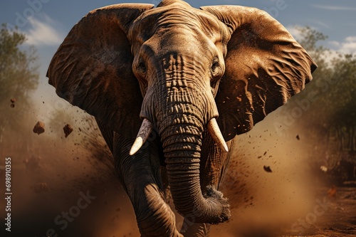 An Elephant animal © Mahenz