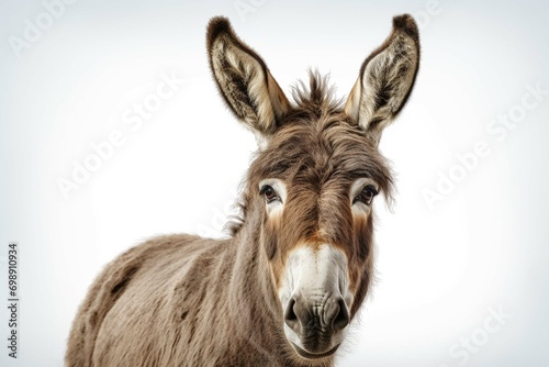Donkey isolated on a white background  © Bilal