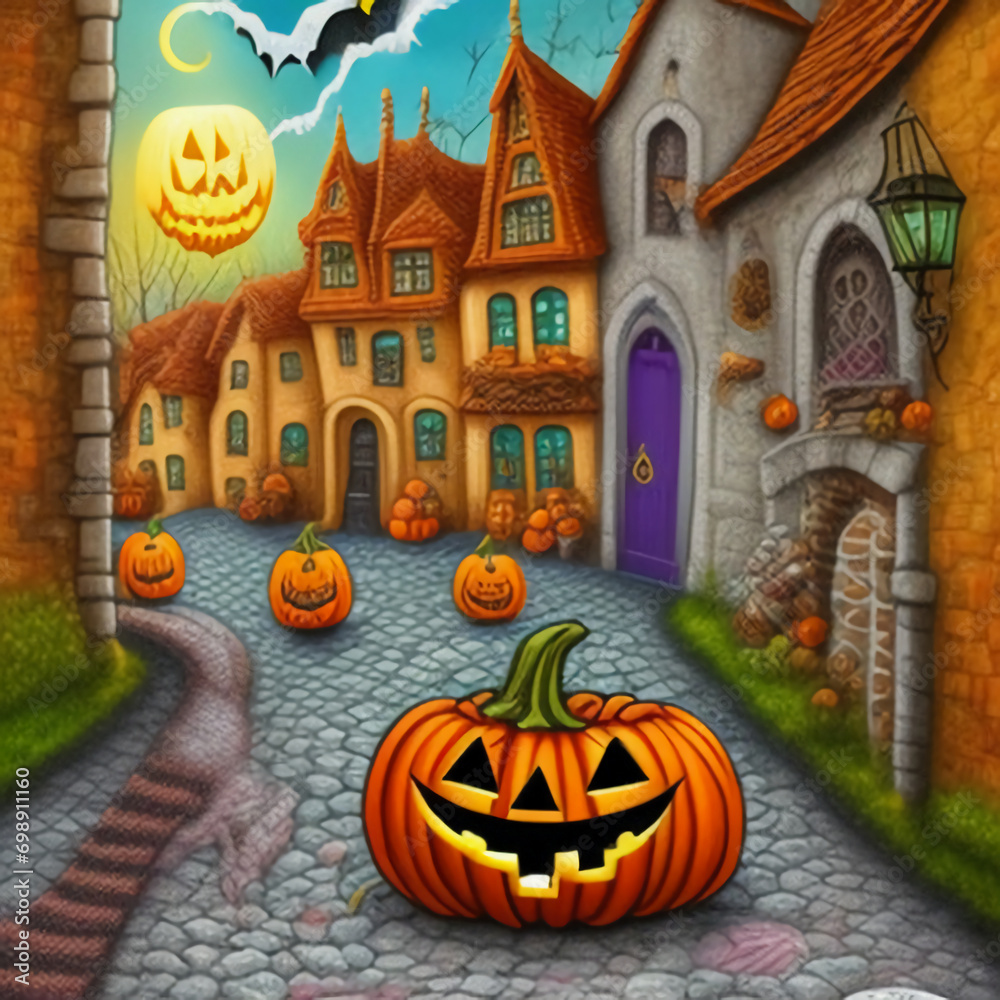 halloween pumpkin on the roof halloween pumpkin on the roof