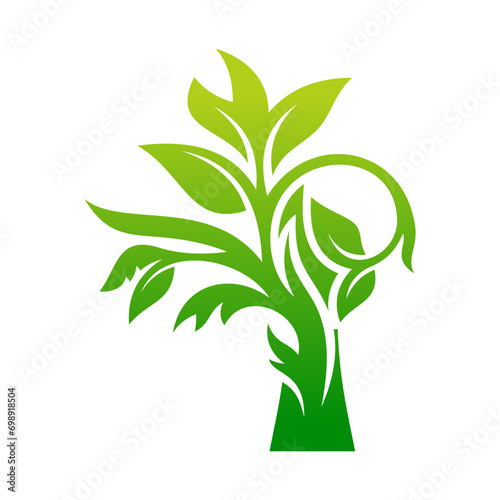 Tree Vector Logo Design Template