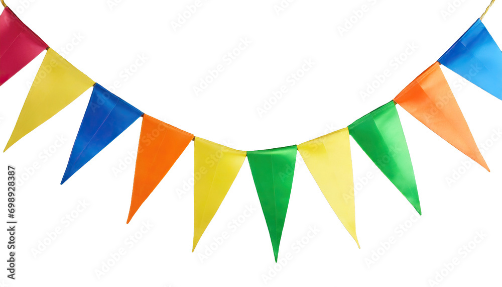 bunting - isolated
