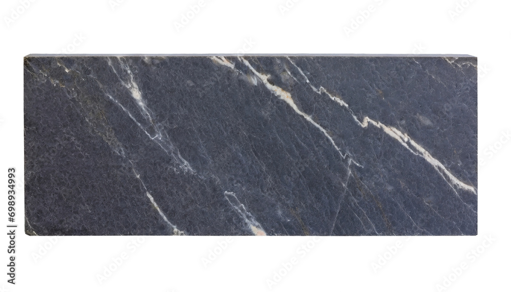 Fototapeta premium Marble slab - isolated on transparent background