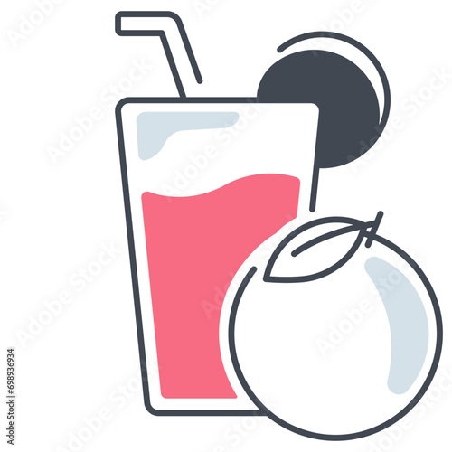 Orange Juice Icon