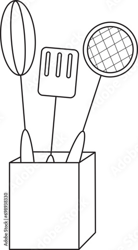 kitchenware outline