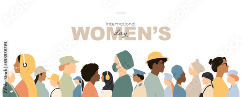 International Women's Day banner.