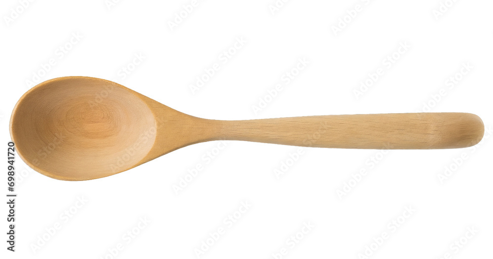 Wooden spoon - isolated on transparent background Wooden spoon - isolated on transparent background