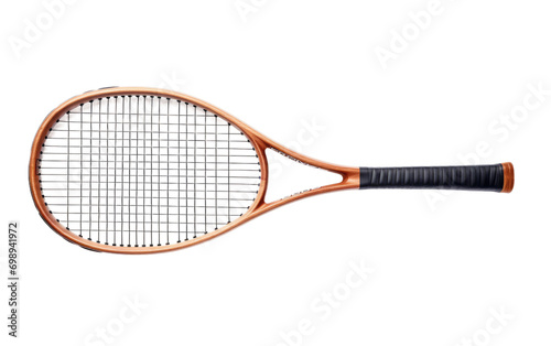Tennis Racket On a White or Clear Surface PNG Transparent Background. photo