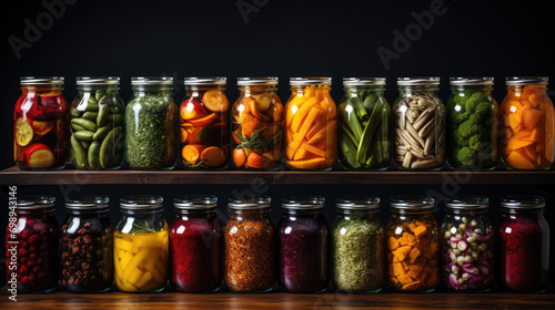 assortment of colourful spices