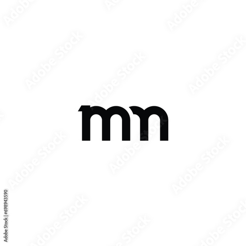 Letter MM Logo Monogram Double M Logo. Abstract letter M logotype. Modern logo idea sign. Universal emblem vector icon. 