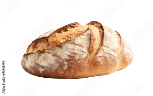 8K Sourdough Bread On Transparent Background.
