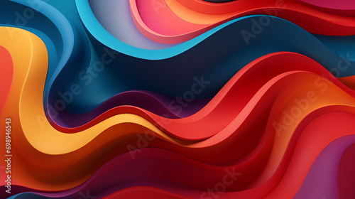 HD backgrounds and textures with colorful abstract waves